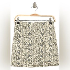 Free People Modern Femme Denim Miniskirt